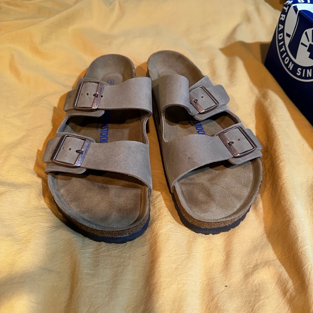 Size 43 (US10) Birkenstock Arizona BS Tobacco Brown